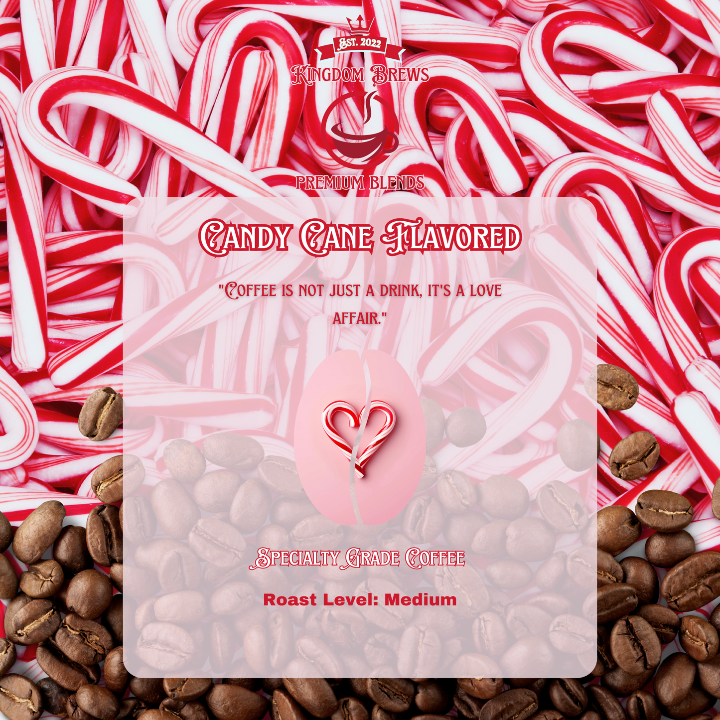 Candy Cane Flavored Coffee