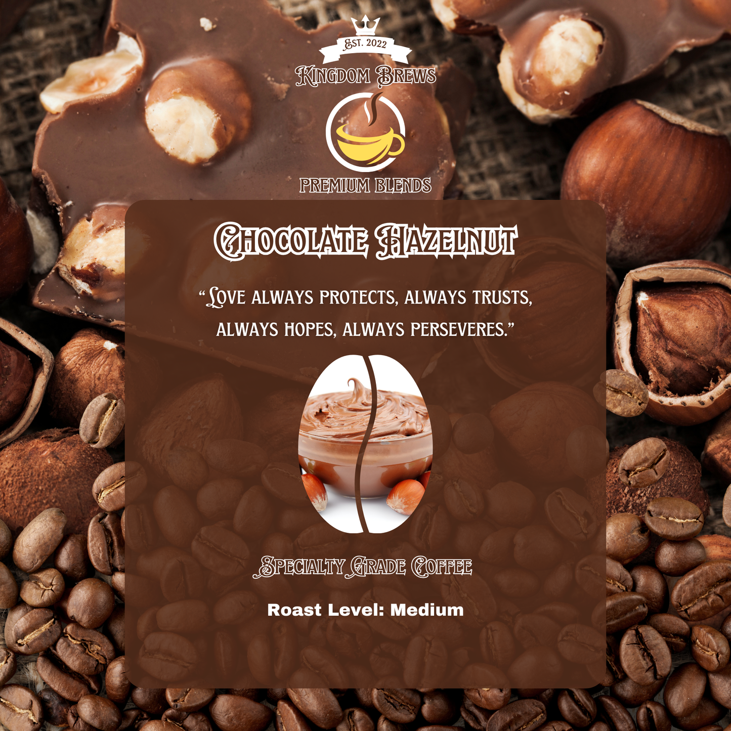 Chocolate Hazelnut Flavored Coffee