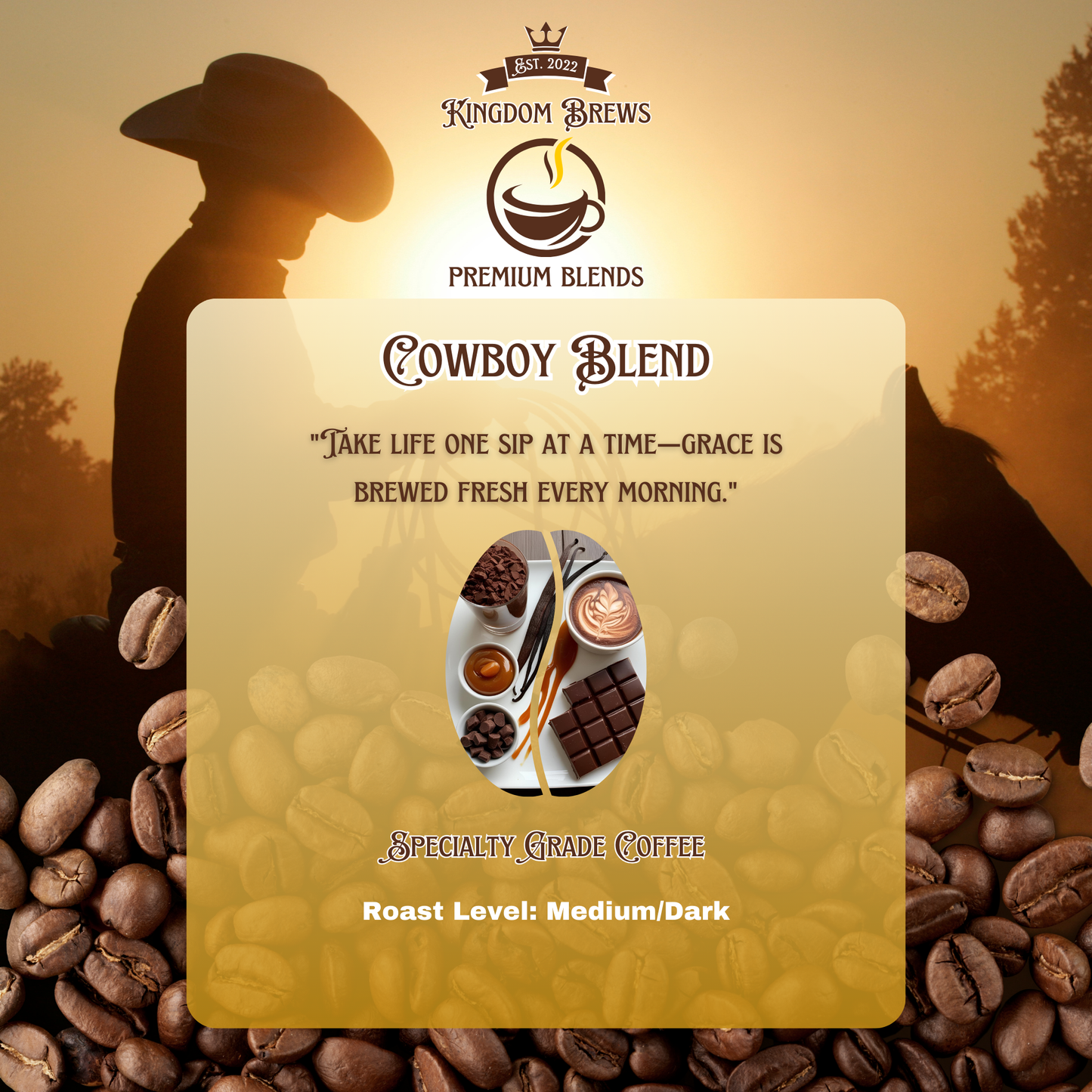 Cowboy Blend | Medium/Dark