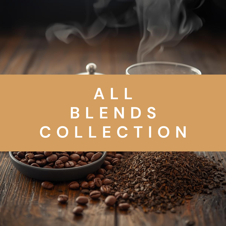 All Blends coffee and teas collection. 