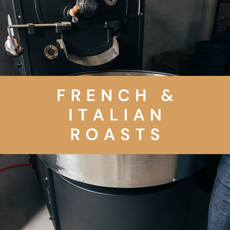 French and Italian Roasts Collection coffee sold on Kingdombrews.com.