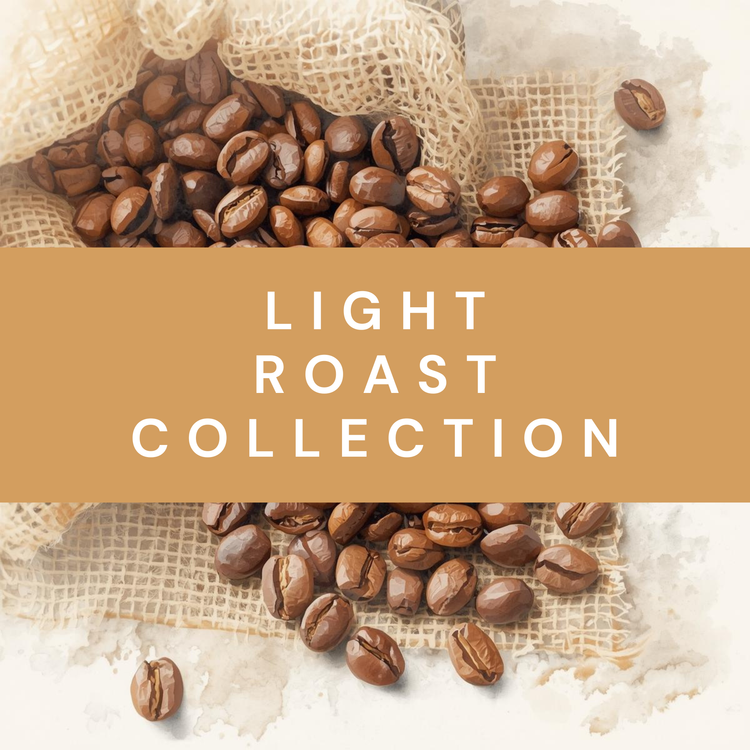 Light Roast coffee collection at Kingdom Brews.