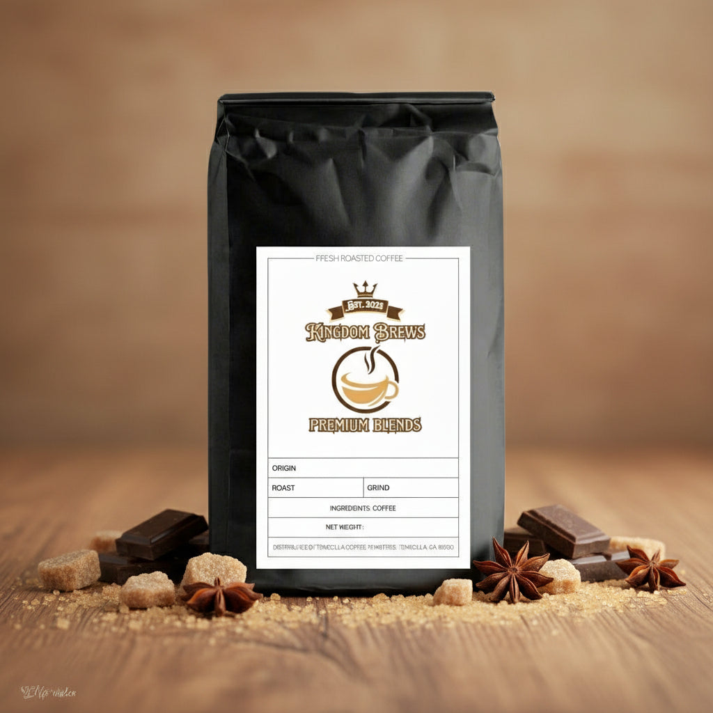 Bali Blue Single Origin coffee bag sold on Kingdombrews.com