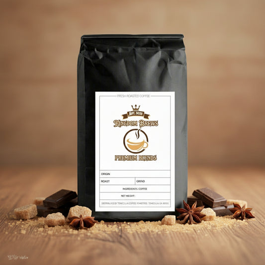 Bali Blue Single Origin coffee bag sold on Kingdombrews.com