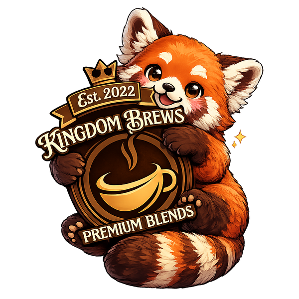 Kingdom Brews Red Panda Logo