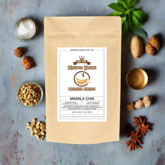 Masala Chai Loose Leaf Tea on KingdomBrews.com