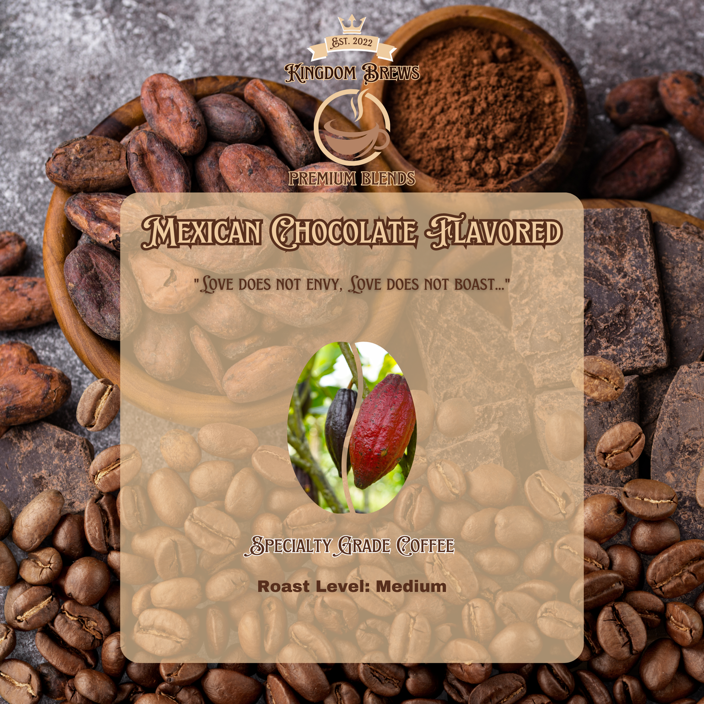 Mexican Chocolate Flavored Coffee